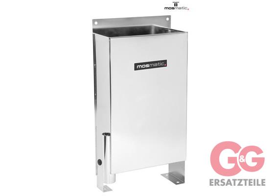 Bürstenbehälter Edelstahl Überlauf-2
