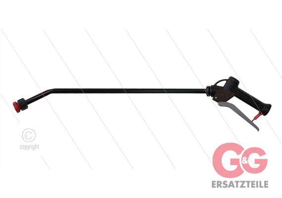 CP12 Chemie-Pistole - 1/2" IG - PVC Lanze 750mm - 25 Bar