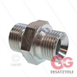Doppelnippel - Stahl - 2 x 1/2" AG - BSP | Bild 2