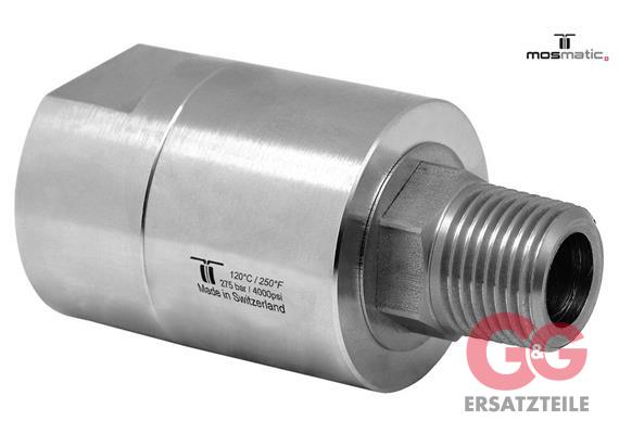 Drehgelenk gross einfach-gelagert DGE-13 G1/2"F G1/2"kM