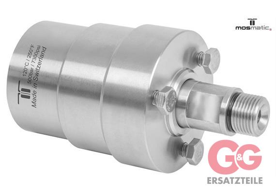 Drehgelenk verstärkt, Karbid/rostfrei DYU4-06 G3/8"F G3/8"M