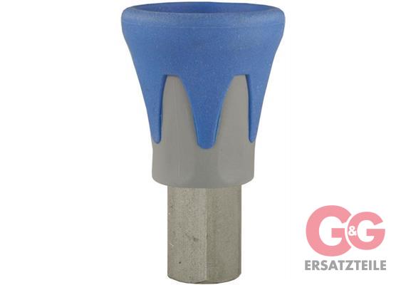 Düsenschutz ST-10-lang 1/4" GR/BL Edelstahl
