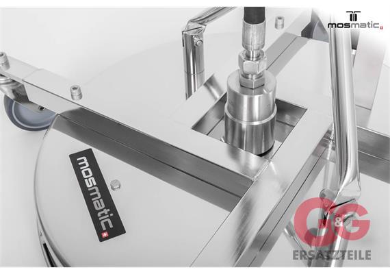 Flächenreiniger-Air mit Pistole FL-AH-750 G1/2"-F 4x1/4"NPT-F 350bar