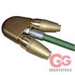 Flunderdüse 3/8"IG 2x1/4" AG Messing | Bild 2