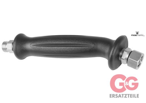 Handgriff PUR-geschäumt-schwarz, rf LAZ M18x1,5-F M18x1,5-M