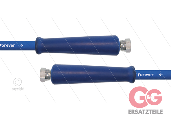 HD-Schlauch blau 2SCX-10 - Forever - 10m - 2x 3/8" DKR - 2x GKS - 400 Bar