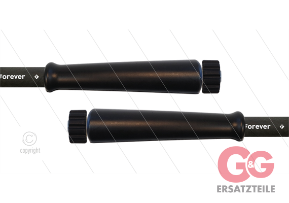 HD-Schlauch schwarz 2SCX-12 - Forever - 15m - 2x M22x1,5 HV - 2x GKS - 400 Bar