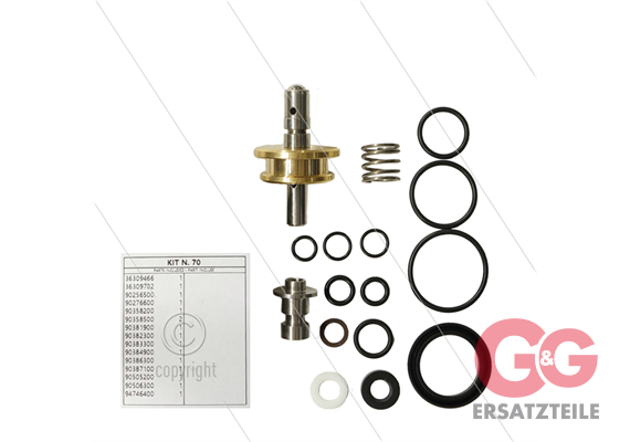 Kit 70 - Reparatursatz K7 Druckregelventil