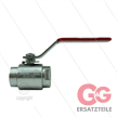 Kugelhahn 1/2" - Edelstahl 316 - 210 Bar - 2 x 1/2" IG | Bild 2