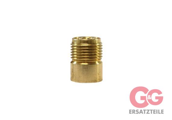 Lanzenadapter 1/4IG:18AG Messing