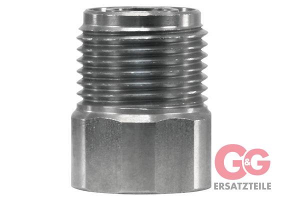 Lanzenadapter 1/4IG:M18X1,5AG Edelstahl