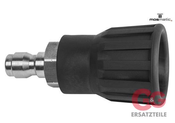 Lanzenaufsatz m. Düsenschutz - LSO-OBG Stecknippel ø12 1/8"NPT-F