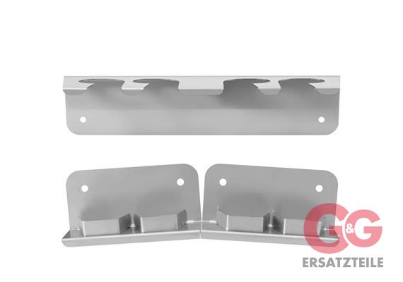 Lanzenhalter Edelstahl 2 tlg. für 4 Strahlrohre