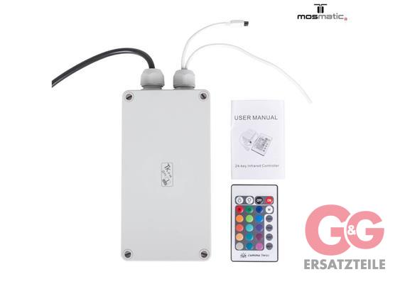 LED-Steuerung Netzteil 24V, Empfänger, RC + Box LED-Steuerung Netzteil 24V, Empfänger, RC