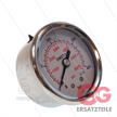 Manometer 0-400 Bar - 1/4" AG - Eingang hinten - Ø50mm | Bild 2