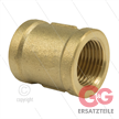 Muffe - Messing - 2 x 3/8" IG | Bild 2