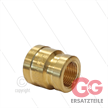 Muffe reduziert - Messing - 1/2" IG x 3/8" IG | Bild 3