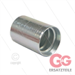 Presshülse DN6 -kurze Ausführung - 1/4" - Stahl - Carwash Co | Bild 2