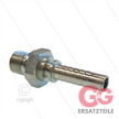 Pressnippel - Stahl - DN08 (5/16") - 1/4" AGR - SW19 | Bild 3