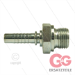 Pressnippel - Stahl - DN10 (3/8") - 1/2" AGR - SW27 | Bild 2