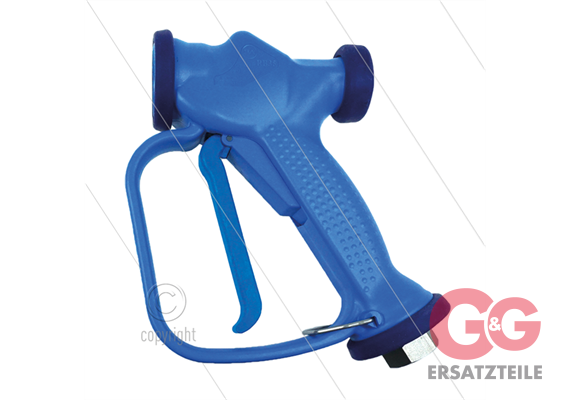 RB35 -mit Drehgelenk-Viton Dichtung - 12 Bar - 50 l/min - max 50°C - 1/2" IG -Blauer Hebel