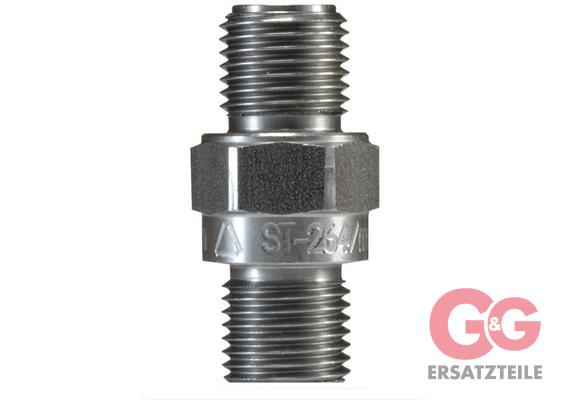 Rückschlagventil 1/4 AG ST-264 Edelstahl