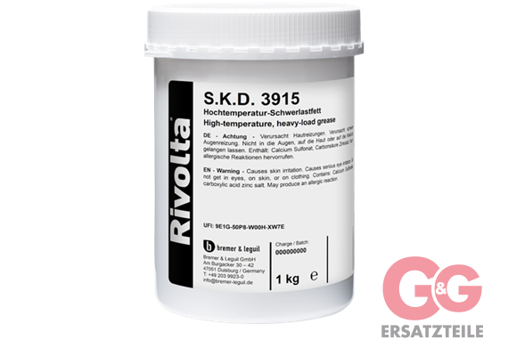 S.K.D. 3915 Hochtemperatur-Schwerlastfett 1 kg Dose