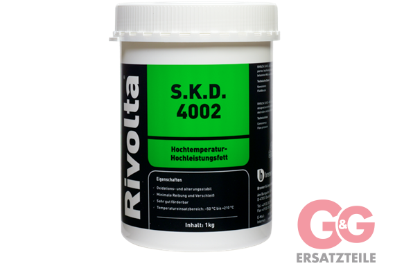 S.K.D. 4002 Hochtemperatur-Hochleistungsfett 1 kg Dose