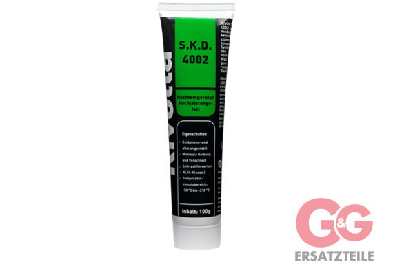 S.K.D. 4002 Hochtemperatur-Hochleistungsfett 100 g Tube