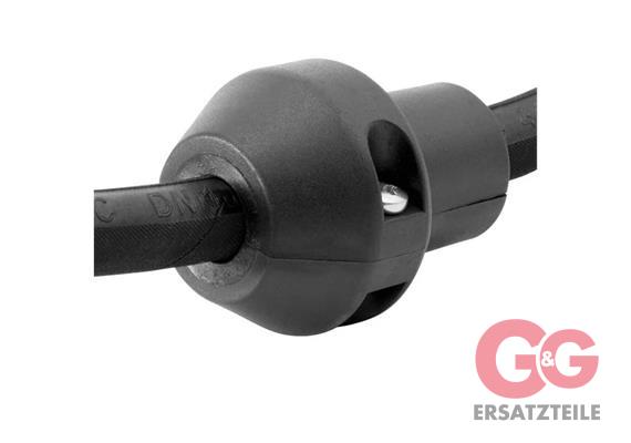 Schlauchstopper 21,5 mm schwarz