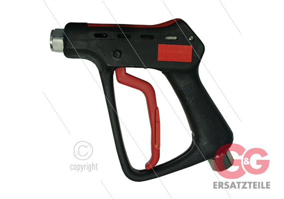 ST3600 HD-Pistole - Edelstahl - 600 Bar - 80 l/min - max 150°C - 2 x 1/2" IG