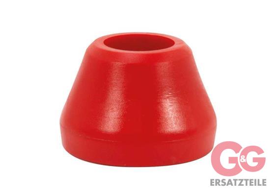 Verschleißkappe ST-245 rot POM