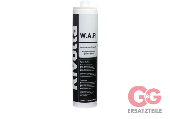 W.A.P. Hochleistungs-Fettpaste 500 g Kartusche
