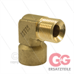 Winkel - Messing - 300 Bar - 1/4" IG x 1/4" AG | Bild 2