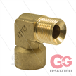 Winkel - Messing - 300 Bar - 3/8" IG x 3/8" AG | Bild 2