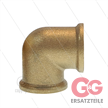 Winkel - Messing (ND) - 2 x 1/2" IG | Bild 2