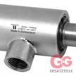 Winkeldrehgelenk mit Lager, INOX WDRL-13 1/2"NF 1/2"NM H=70 ø25 L=155 | Bild 2
