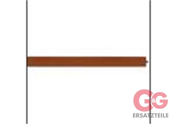 Zündkabel rot Meterware