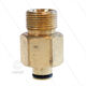 Adapter K-Lock-6 - Messing - M22x1,5 AG x TR22 IG