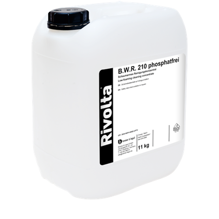 B.W.R. 210 phosphatfrei Schaumarmes Reinigungskonzentrat 11 kg-Kanister
