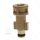 Bajonetnippel 1/4" IG - Messing - passend zu AQUA/FAIP