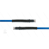 Carwash Titan-Slide Schlauch blau DN06 - 4,0m - 2x 1/4" DKR - 2x SKS schwarz - 300 Bar