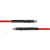 Carwash Titan-Slide Schlauch rot DN06 - 3,5m - 2x 1/4" AGR - 2x SKS schwarz - 300 Bar