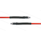 Carwash Titan-Slide Schlauch rot DN06 - 4,5m - 2x 1/4" AGR - 2x SKS schwarz - 300 Bar