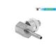 Drehgelenk-90° einfach gelagert, rostfrei DGK-06-90° G3/8"M Schl-Nip-1/4" (6,4)
