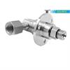 Drehgelenk-90° mit Flansch, Karbid/rf DYF-06-90° G3/8"F G3/8"M