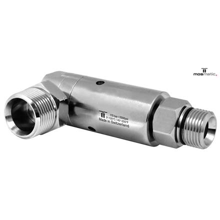 Drehgelenk-90° ø25, Keramik/rostfrei DXL-06-90° M21x1,5-M G3/8"M
