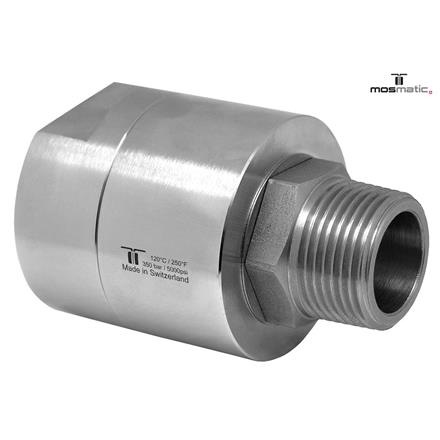 Drehgelenk gross dreifach-gelagert INOX DGEI-25 G1"F G1"kM