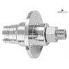 Drehgelenk mit Flansch, Karbid/rostfrei DYF-06 G1/4"F G1/4"M
