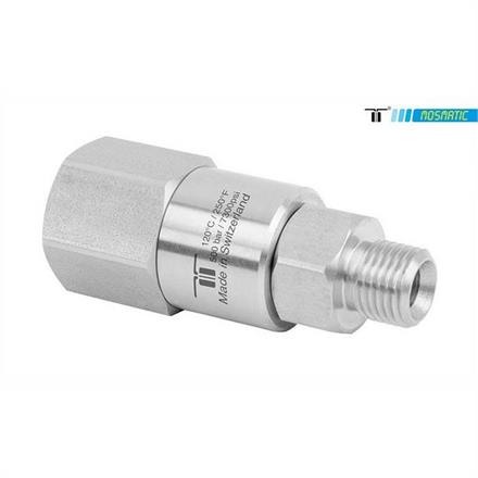 Drehgelenk verstärkt einf-gelagert, INOX DGVI-06 G1/4"F G3/8"M